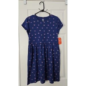 Wonder Nation Gigls New  Dress Size XXL (18). Shirt sleeves